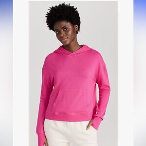 NEW Size S Sweaty Betty After Class Casual Hoodie Sweatshirt in Beet Pink